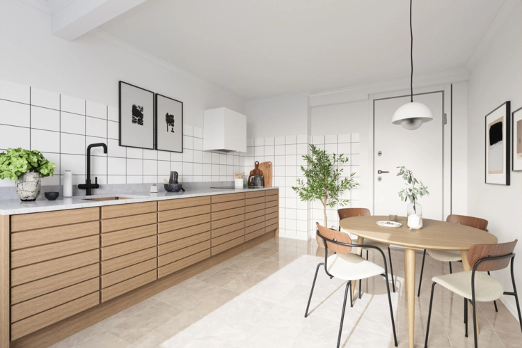 Virtuelles Homestaging Küche