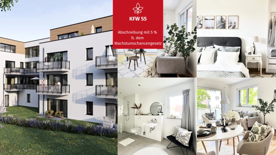 KFW 55 Abschreibung mit 5 % lt. dem Wachstumschancengesetz