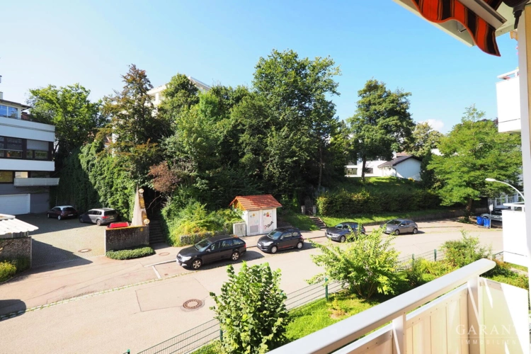 Ausssicht vom Balkon