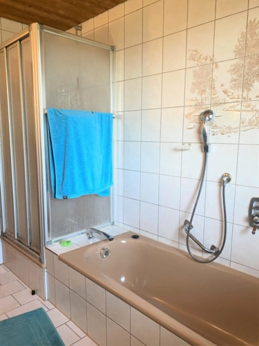 Whg. 1 OG.Bad mit Wanne und Dusche