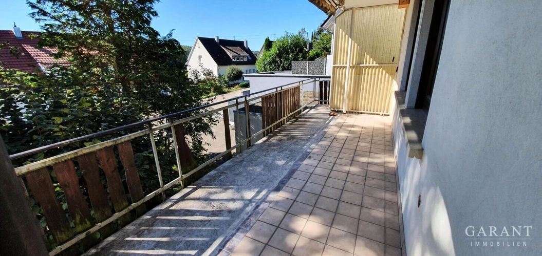 Balkon im EG