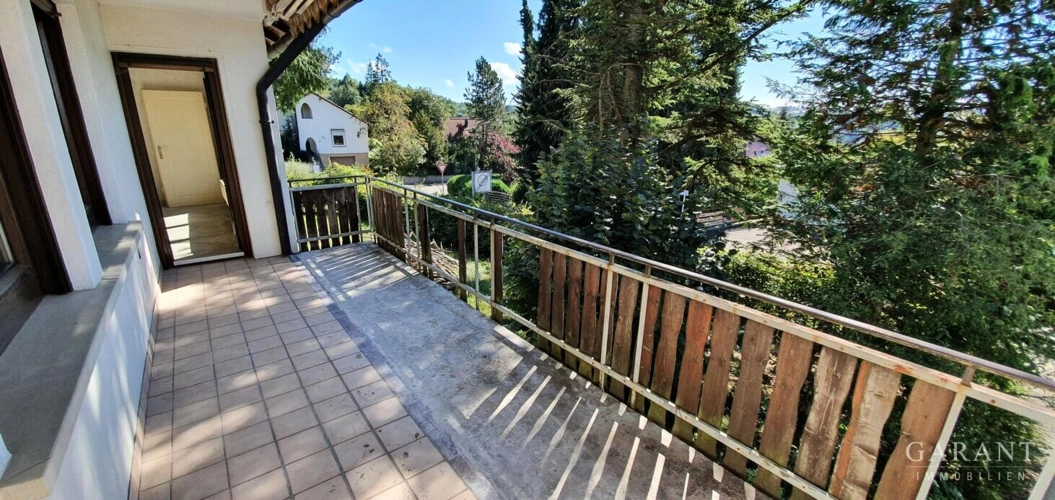 Balkon im EG