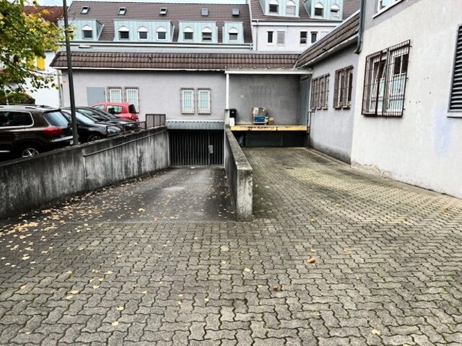 Rampe für Anlieferung