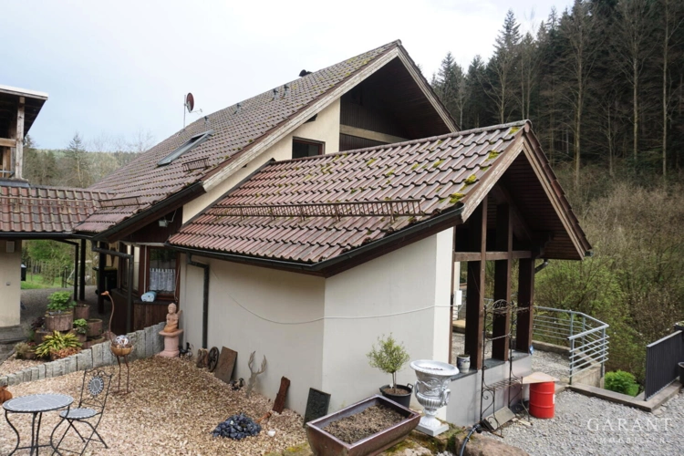 überdachte Terrasse