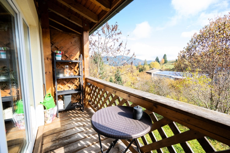 Hausteil 2 - Balkon EG-Wohnung mit wunderschönem Blick