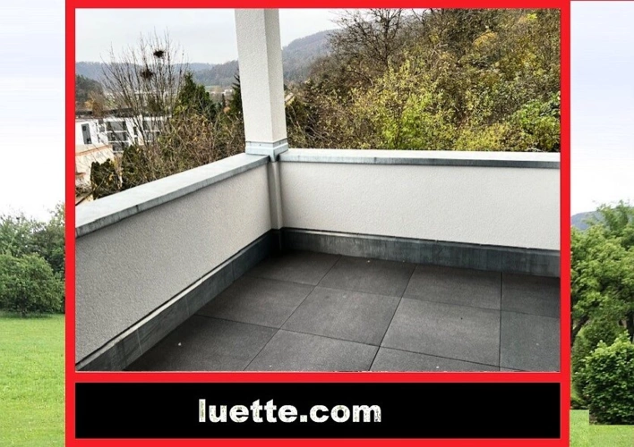 Balkon mit herrlichem Fernblick