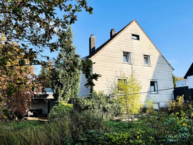 Hausansicht vom Garten