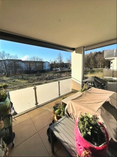 Balkon mit Blick