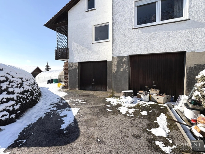 Garagen am Haus