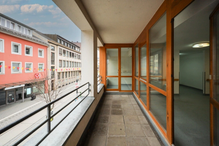 Balkon zur Basler Straße