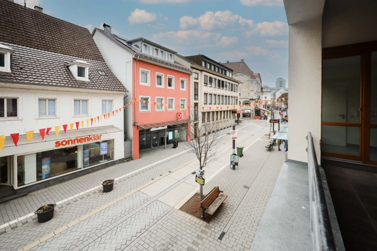 Sicht vom Balkon