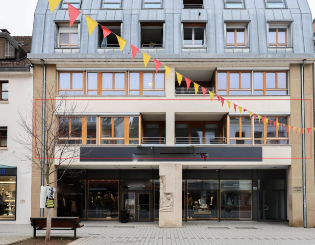 Frontblick Basler Straße