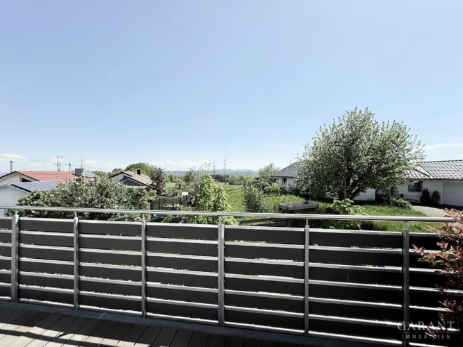 Blick vom Südbalkon