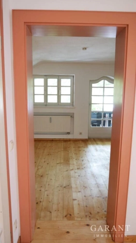 Blick in Wohnraum