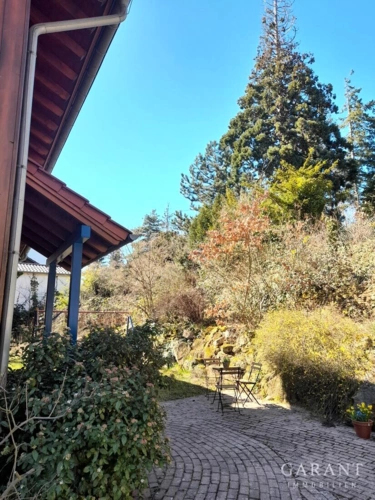 Garten und Eingang