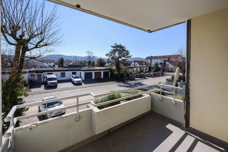 Ausblick Balkon