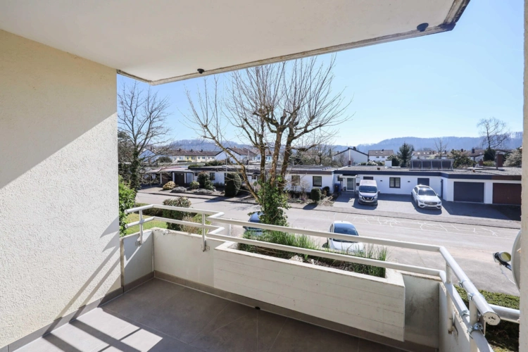 Ausblick Balkon