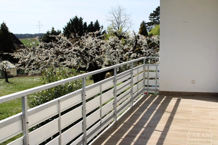 Aussicht-Balkon