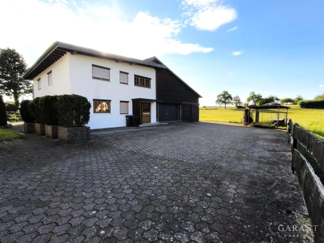 Ansicht-Hof