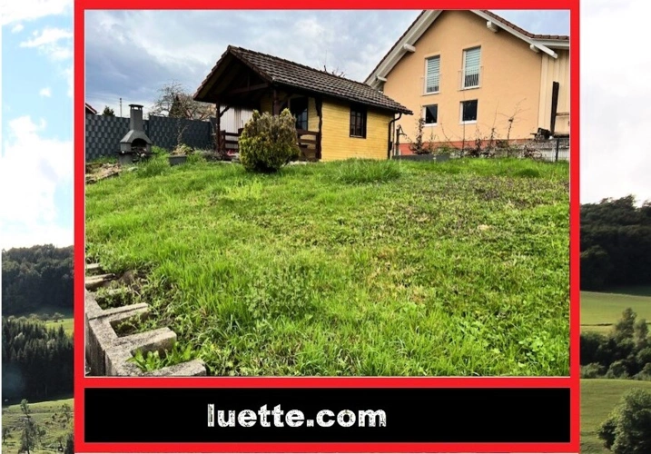 Gartenanteil mit Gartenhaus