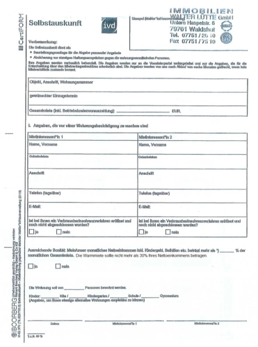Selbstauskunft1