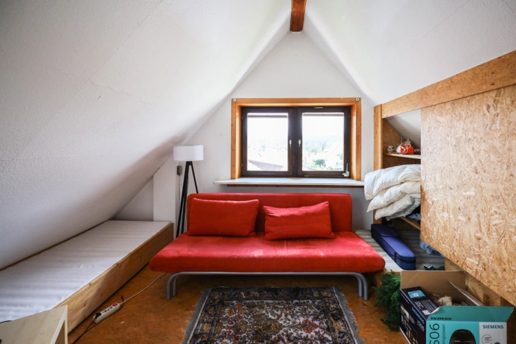 Wohnzimmer im DG-Bereich 2