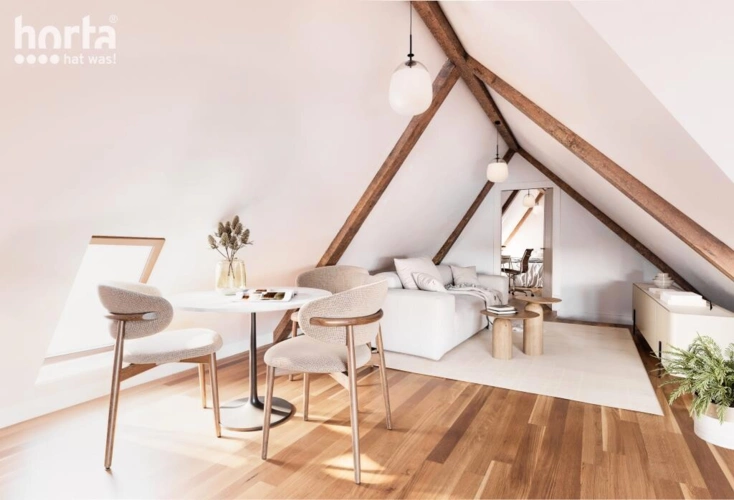 Bsp. Wohnen/Essen Turm-Appartement