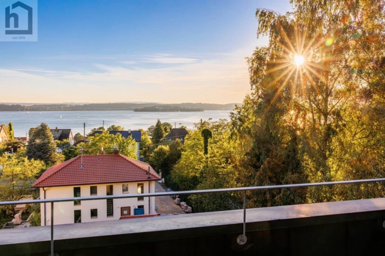 Blick auf die Insel Mainau