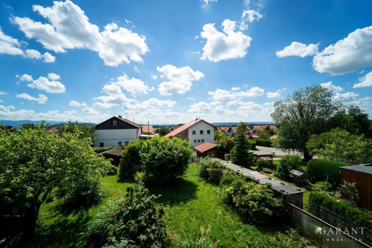 Blick vom Balkon