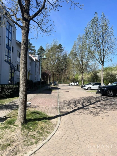 Straße vor dem Haus