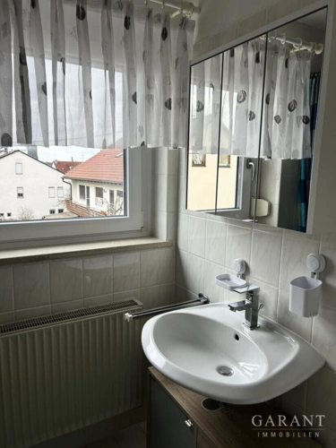 Duschbad im Dachgeschoss