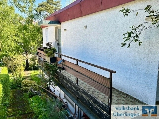 Ansicht Haus West mit Eingang EG