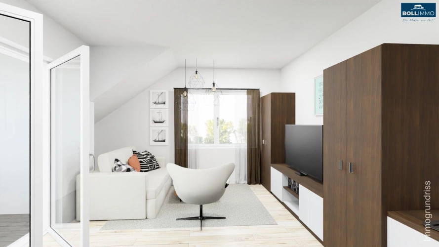 Wohnzimmer-Visualisierung