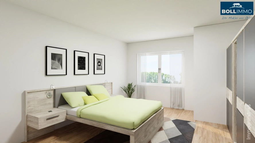 Visualisierung - Schlafzimmer
