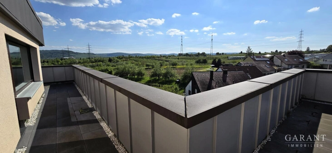 Ausblick von der Küche aus