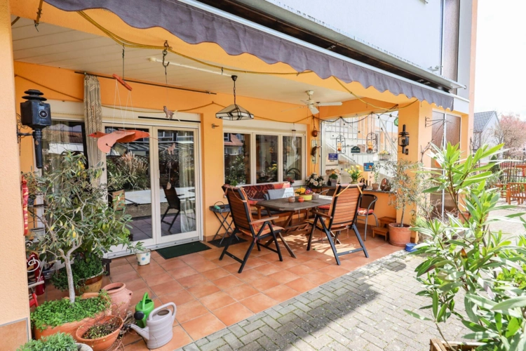 Terrasse Westseite
