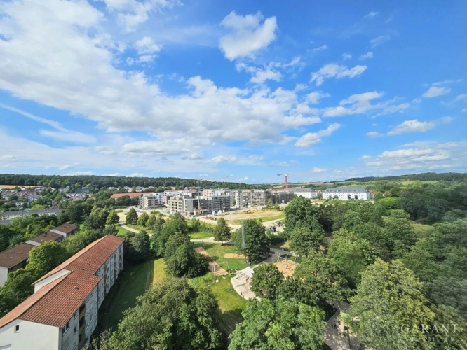 Balkon mit Aussicht