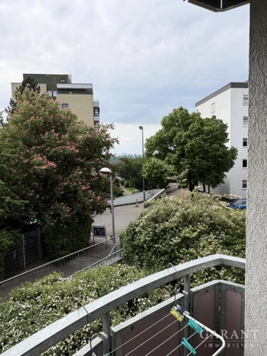 Aussich vom Balkon