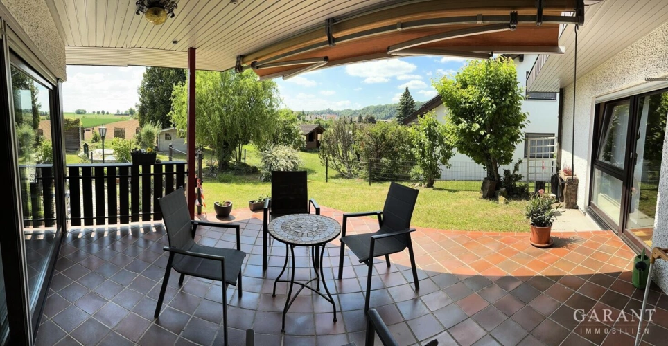 Terrasse.