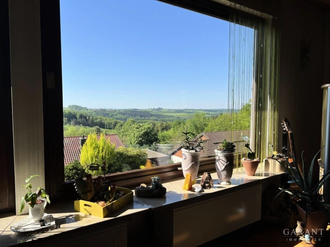 Ausblick Wohnzimmer