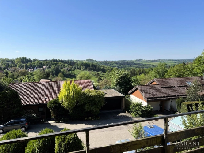 Ausblick Balkon