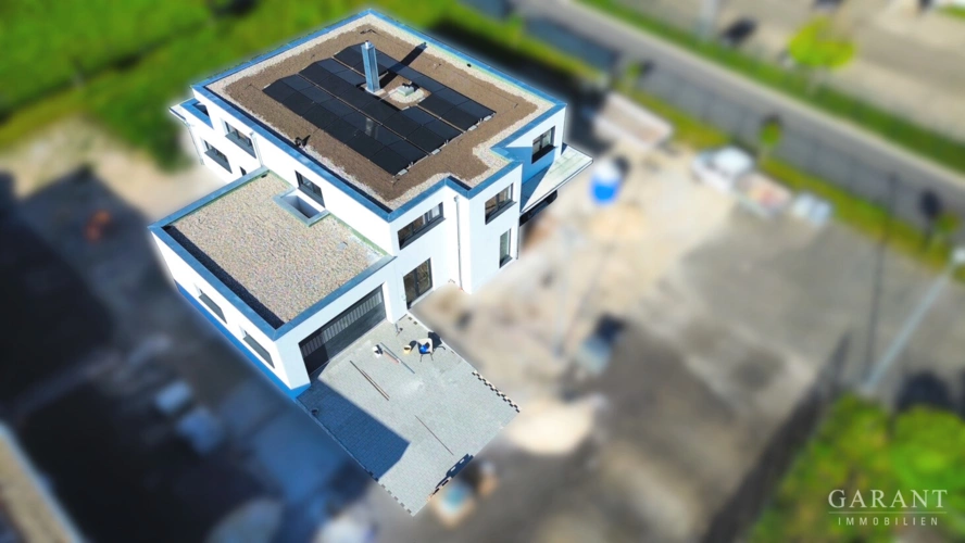 Gebäudeansicht Pixel