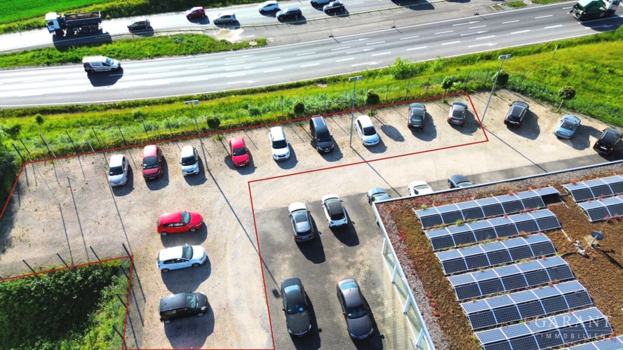 Parkplatz Links Rahmen
