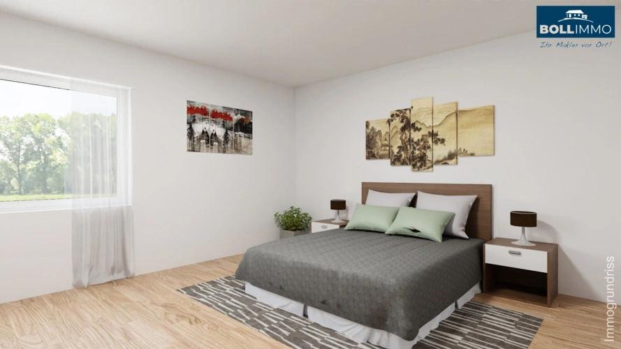 Visualisierung - Schlafzimmer