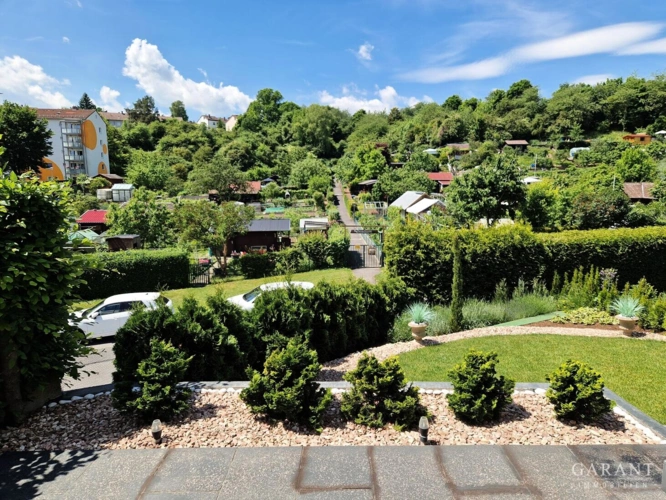 Blick von der Terrasse