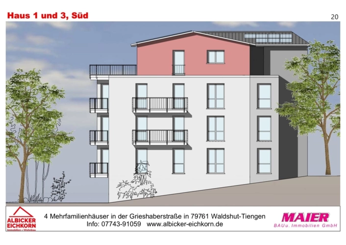 Haus 3: Südseite