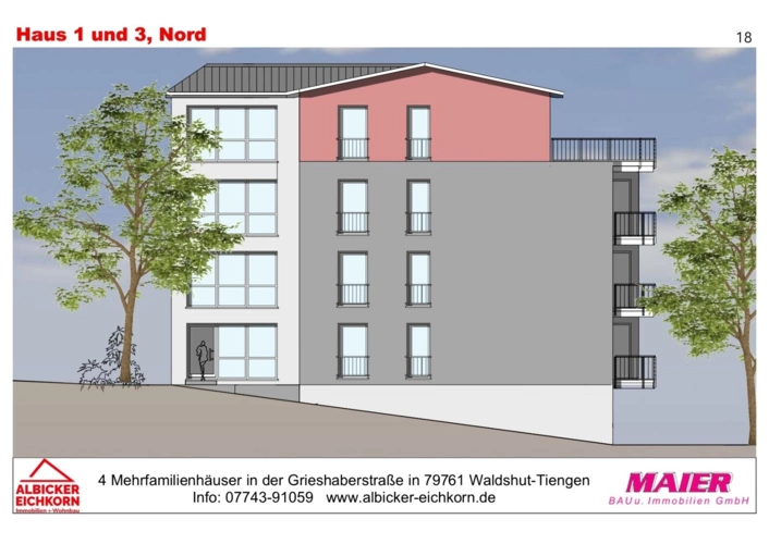 Haus 3: Nordseite