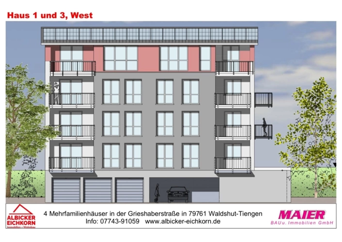 Haus 3: Westseite