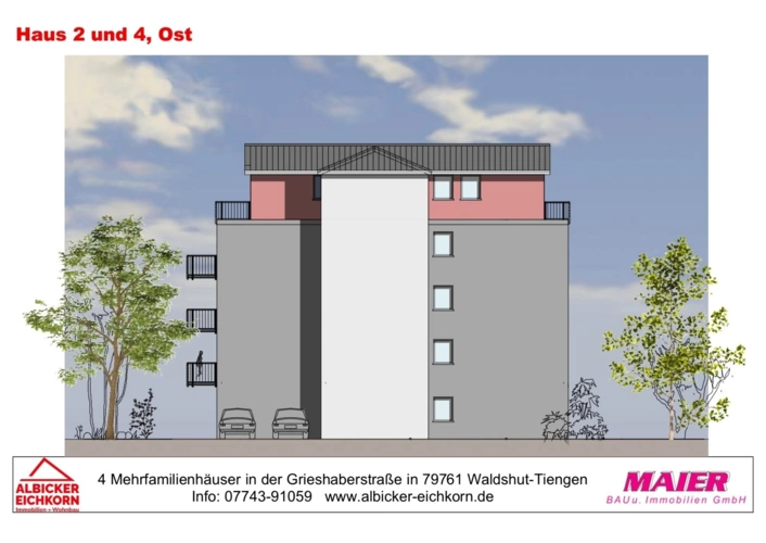 Haus 4: Ostansicht
