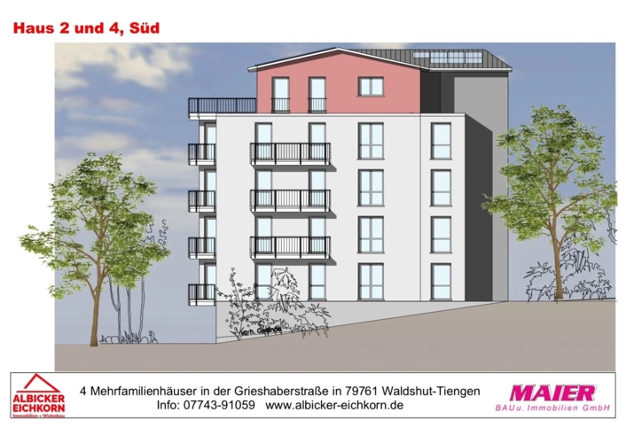 Haus 4: Südansicht